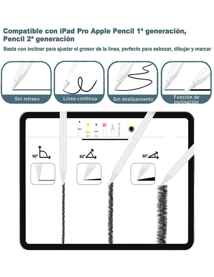 Fundas para Apple Pencil iPad - Juego de Puntas - Image 2