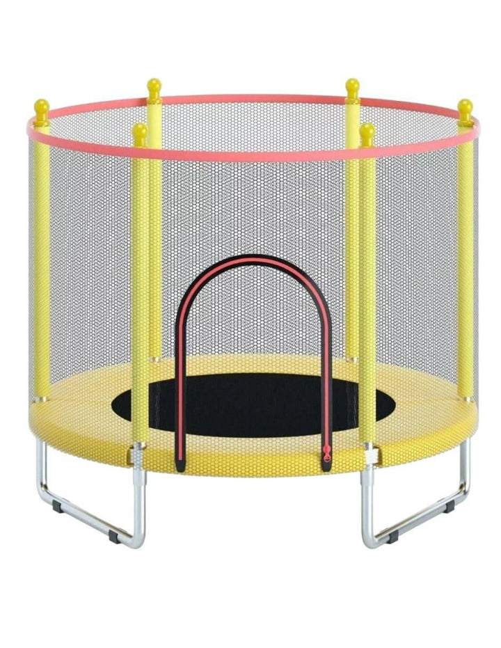 Trampolín de Acero Inoxidable con Red de Seguridad - Image 1