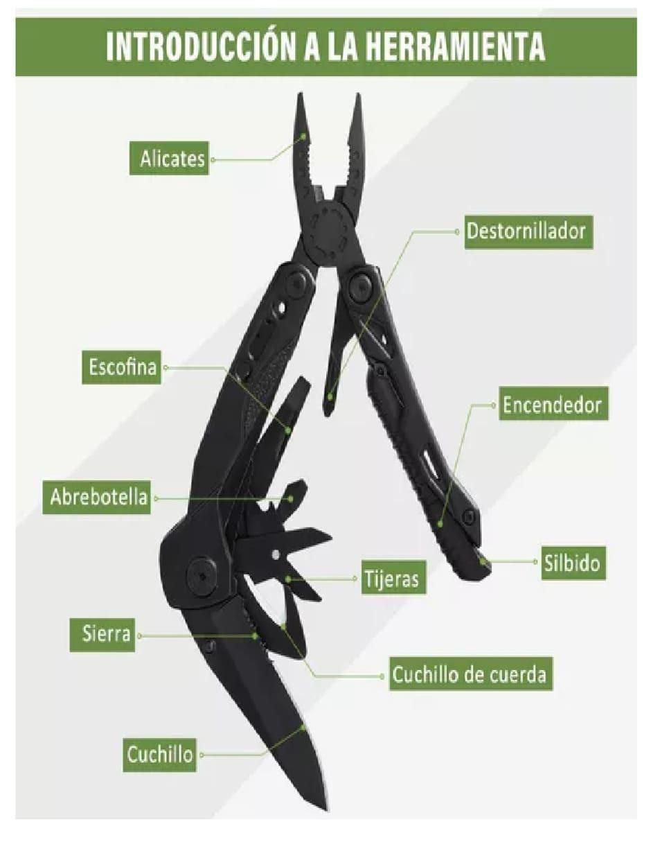 Navaja de Acero Inoxidable con Bloqueo de Seguridad - Image 2