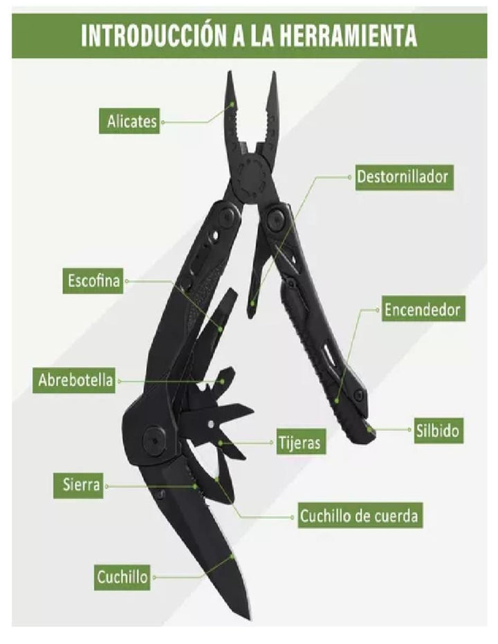 Navaja de Acero Inoxidable con Bloqueo de Seguridad - Image 2