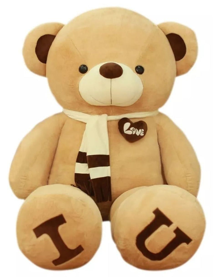 Peluche Oso Gigante con Bufanda 100 cm - Image 1