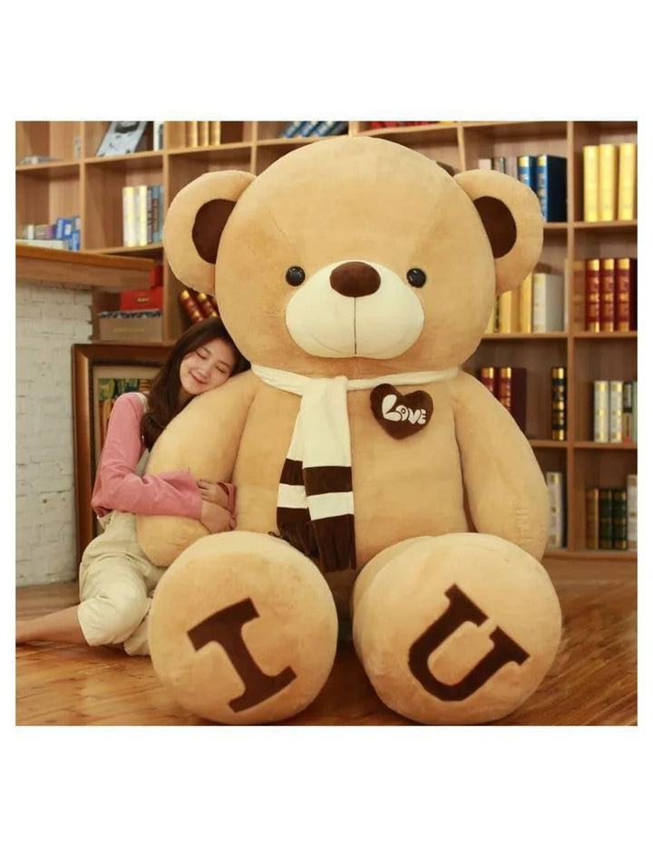 Peluche Oso Gigante con Bufanda 100 cm - Image 2