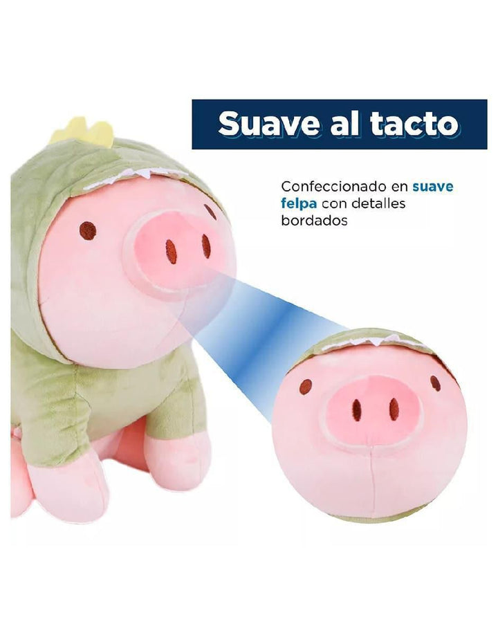 Peluche Cerdo 27 cm Suave - Image 2