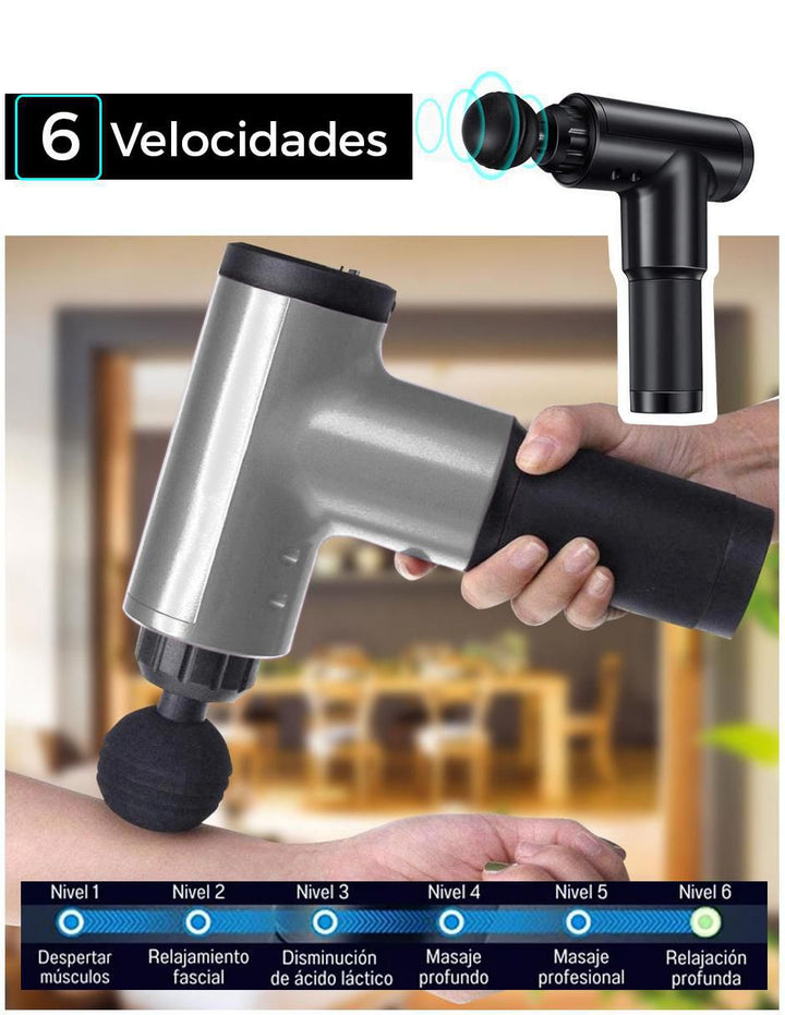 Pistola de Masaje Muscular Dosyu Vibraciones Profundas - Image 2