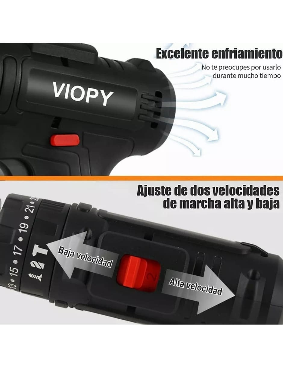 Taladro Inalámbrico 48V con 26 Accesorios - Image 3