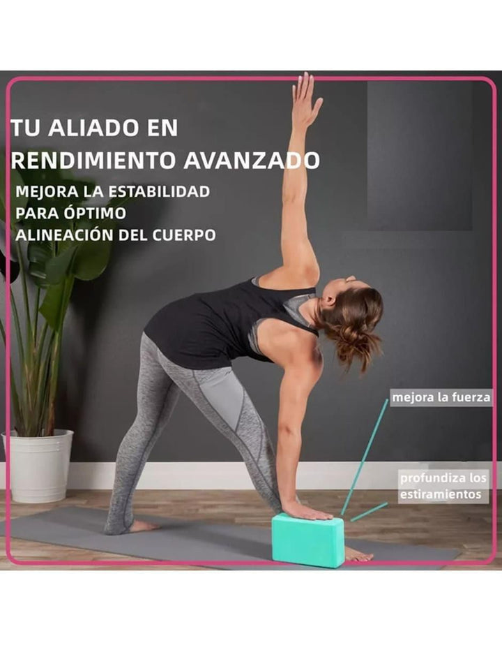 Bloques de Yoga Espuma EVA 2 Piezas - Image 2
