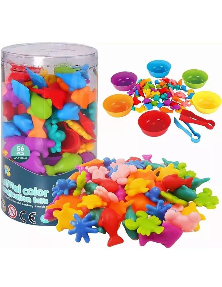 Juego Matemáticas Conteo Arcoíris 36 Piezas - Image 1