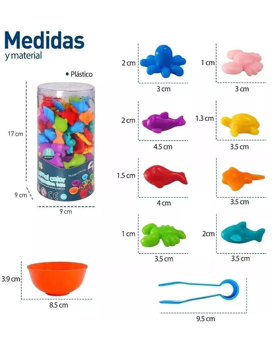 Juego Matemáticas Conteo Arcoíris 36 Piezas - Image 5