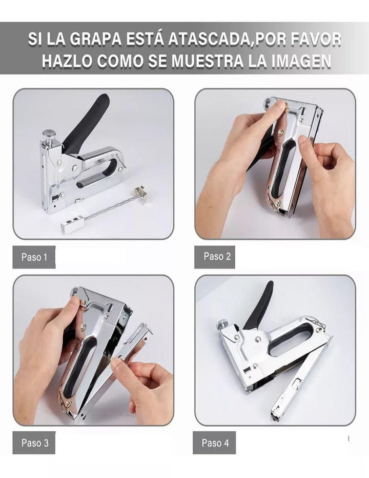 Engrapadora Manual Acero Capacidad 200 Grapas - Image 3