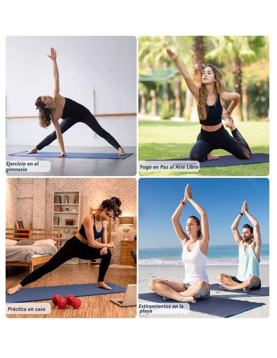 Tapete Yoga TPE Anti desgarró - Image 3