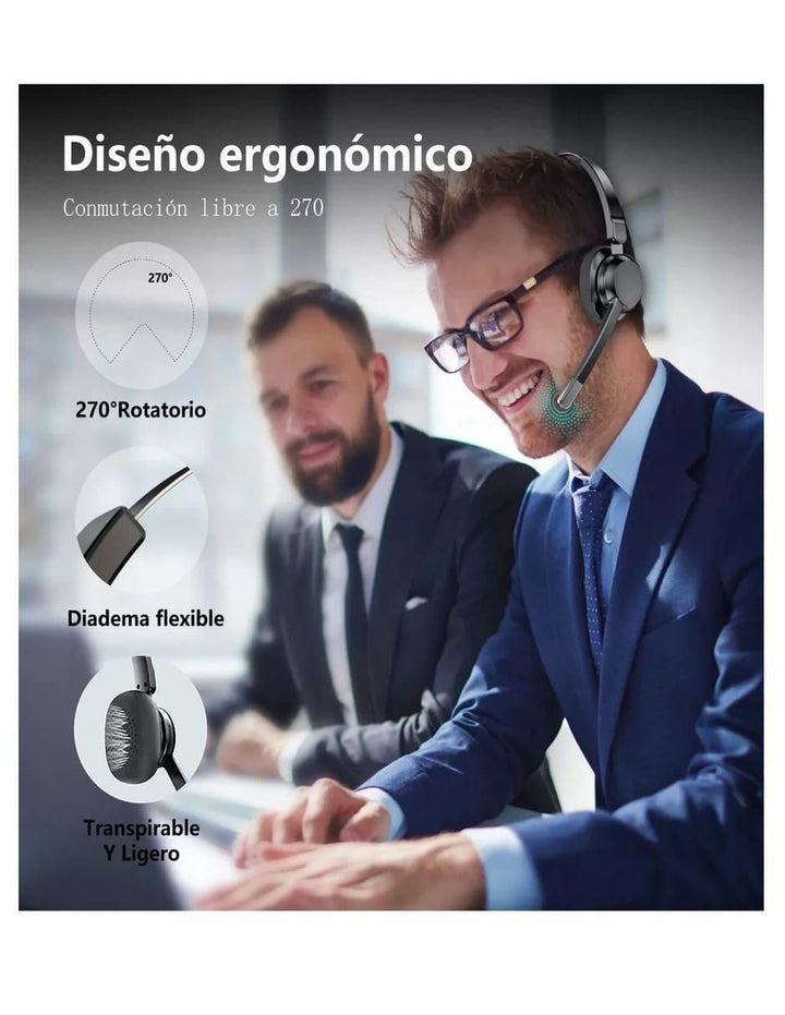 Audífonos Inalámbricos Cancelación Ruido Adaptativa - Image 2
