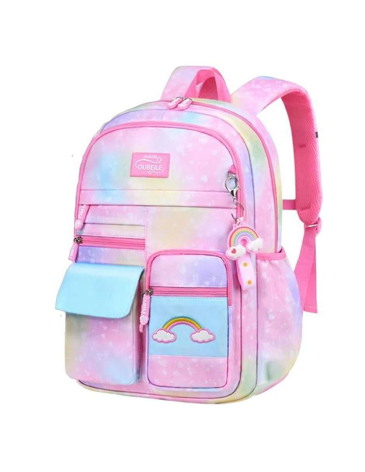 Mochila Escolar Arcoíris Impermeable Unisex - Image 2