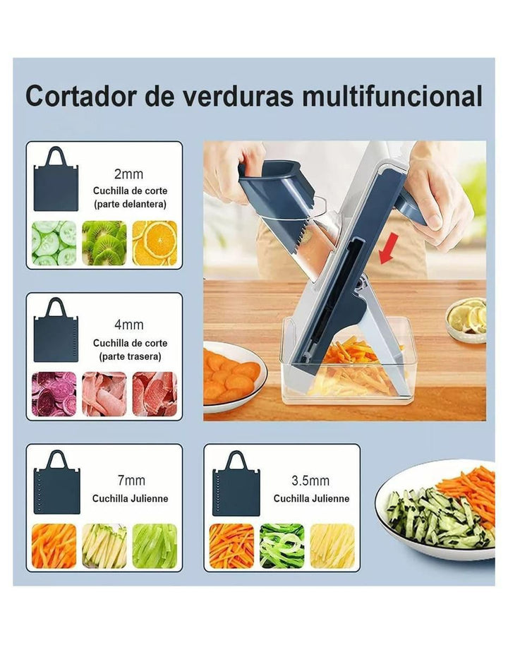 Rallador Multifunción 6 Piezas Acero Inoxidable - Image 2