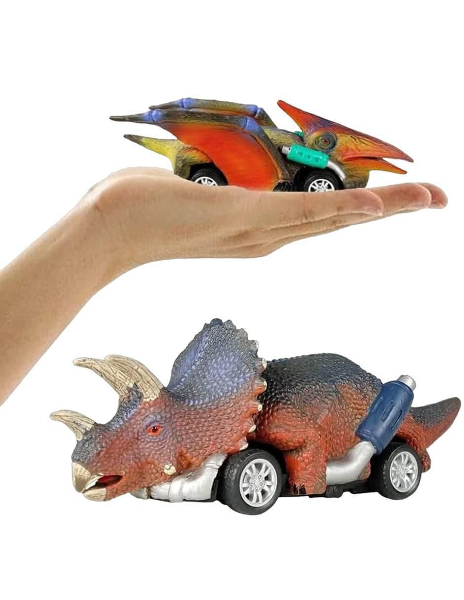 Set de 6 Autos de Juguete Dinosaurio - Image 2
