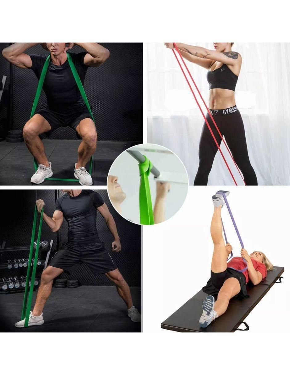 Bandas de Resistencia para Entrenamiento y Estiramiento - Image 2