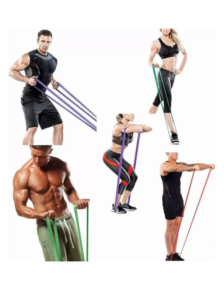 Bandas de Resistencia para Entrenamiento y Estiramiento - Image 3