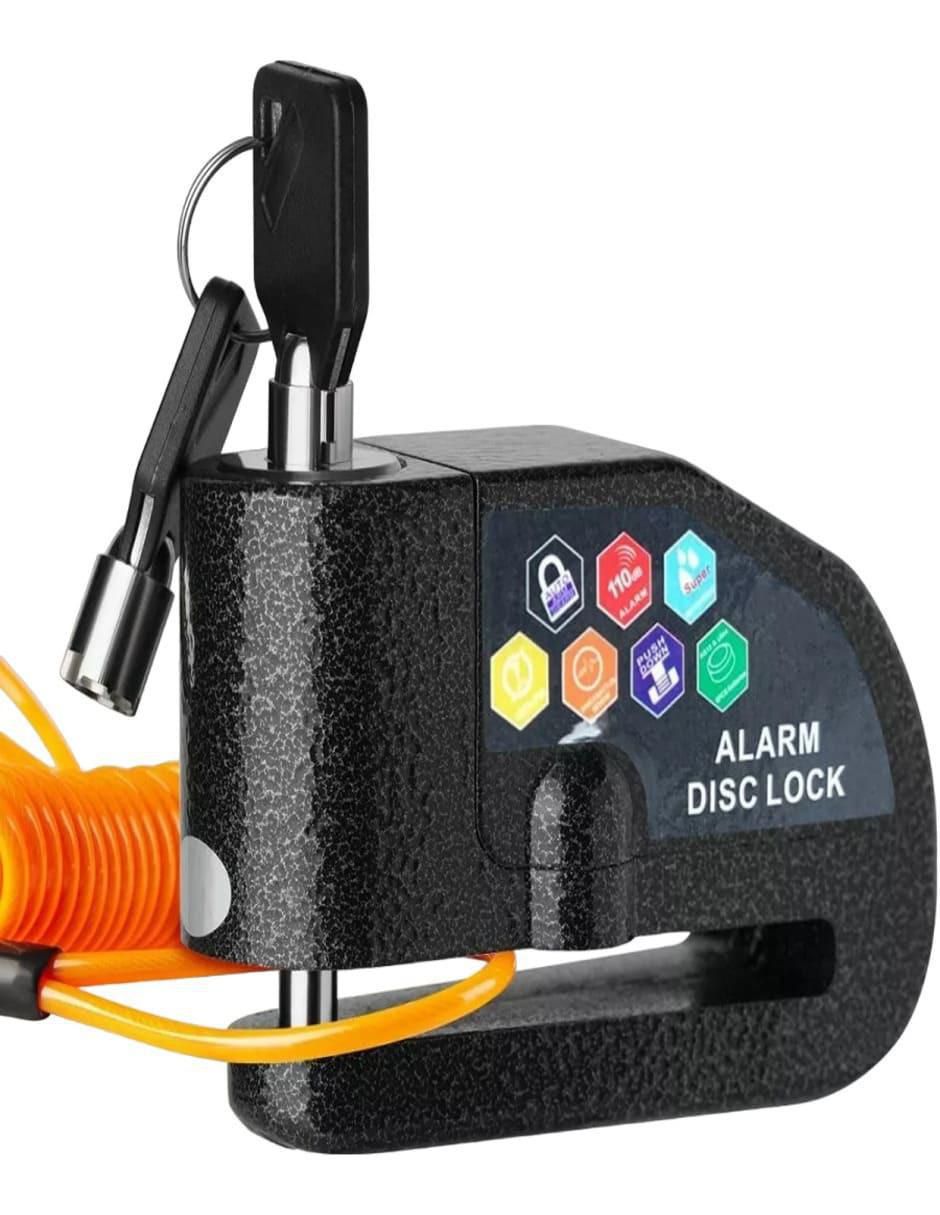 Candado Antirobo con Alarma para Moto - Image 1