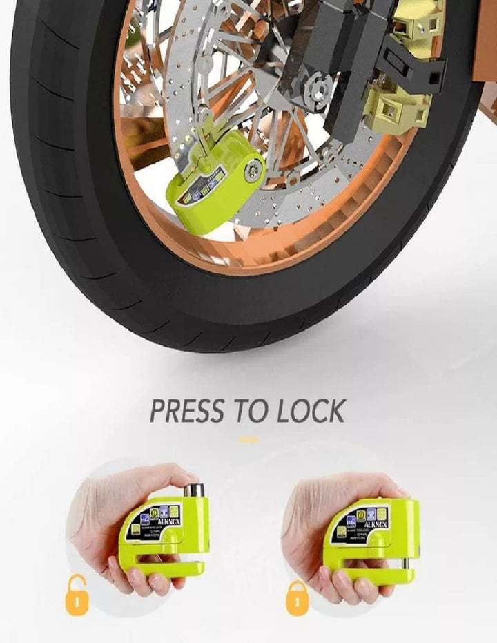 Candado para Moto con Alarma y Llave - Image 3