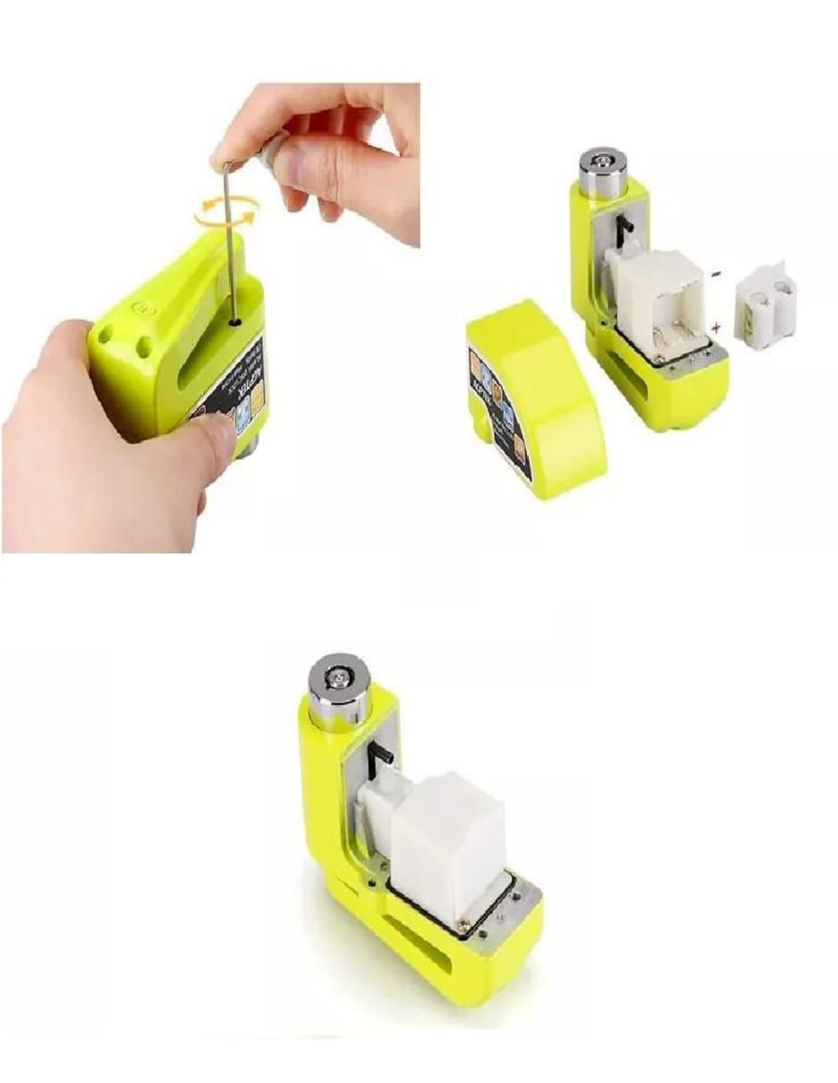 Candado para Moto con Alarma y Llave - Image 4