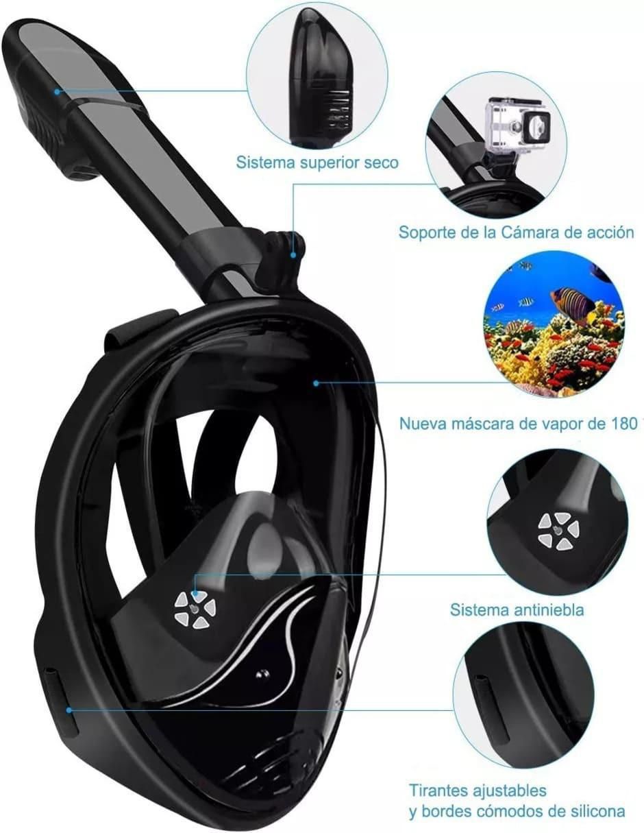 Máscara de Buceo Completa con Accesorios - Image 3