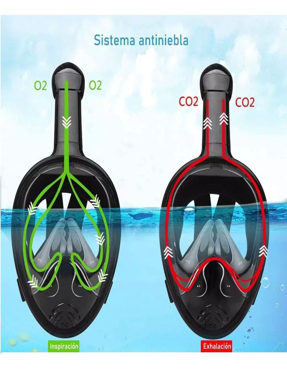 Máscara de Buceo Completa con Accesorios - Image 4
