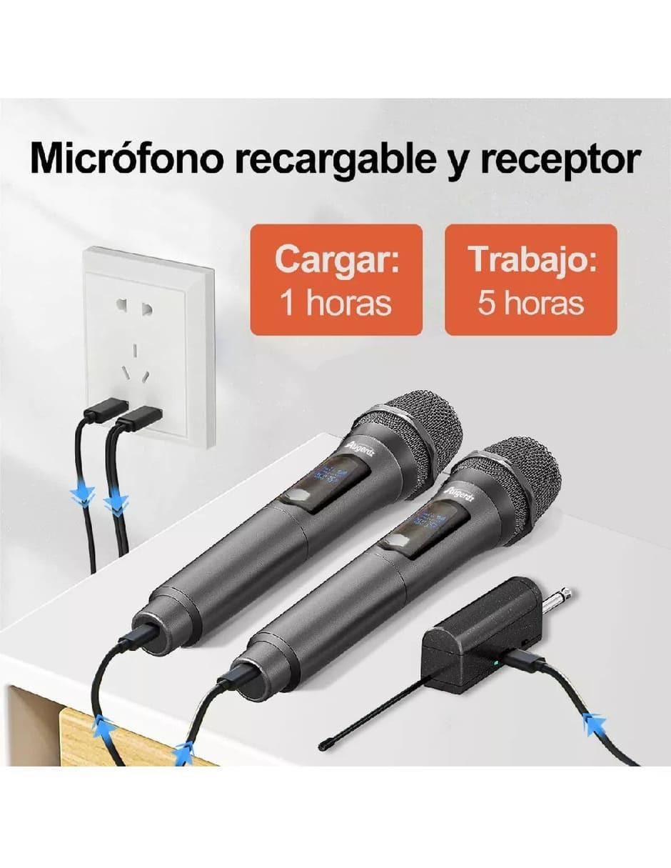 Micrófono Inalámbrico Profesional Karaoke - Image 2