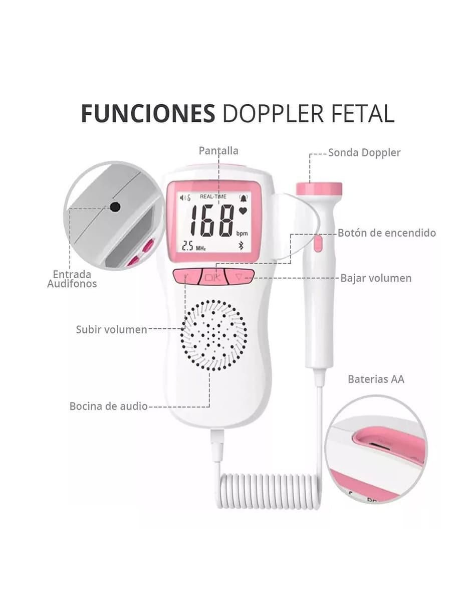 Monitor Fetal Portátil Doppler Embarazo - Image 2