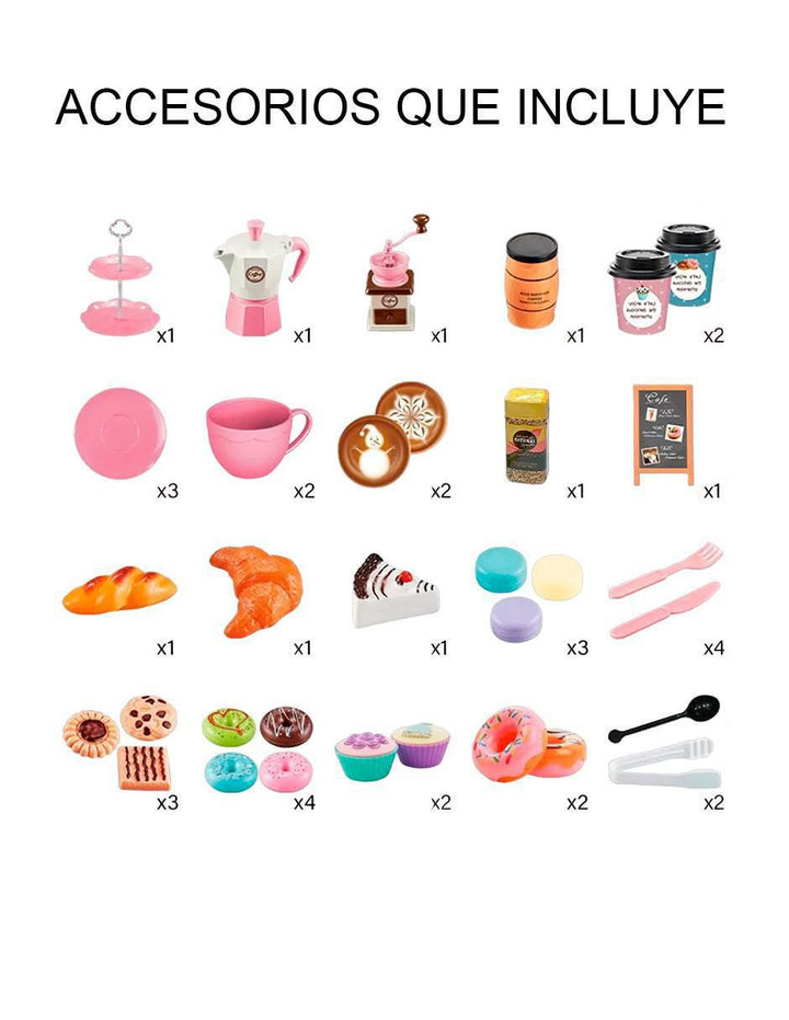 Juego de Rol Cocina Infantil con Utensilios - Image 3