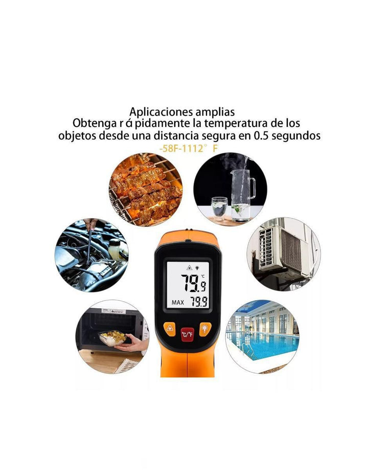 Termómetro Infrarrojo Láser 12 Puntos - Image 2