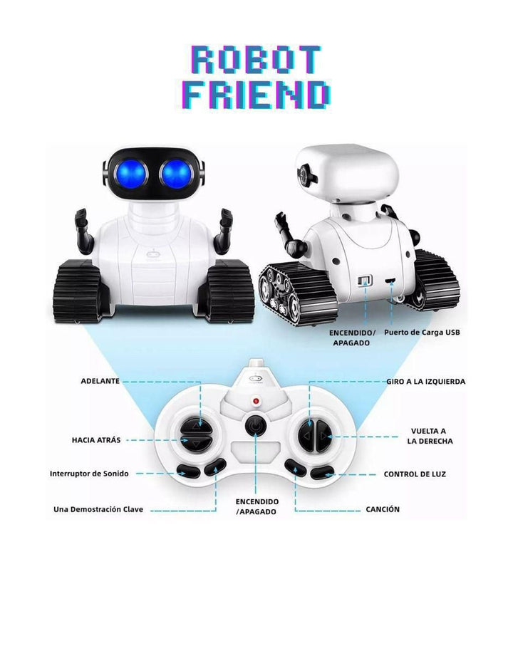Robot Inteligente con Ojos LED y Brazos Flexibles - Image 5