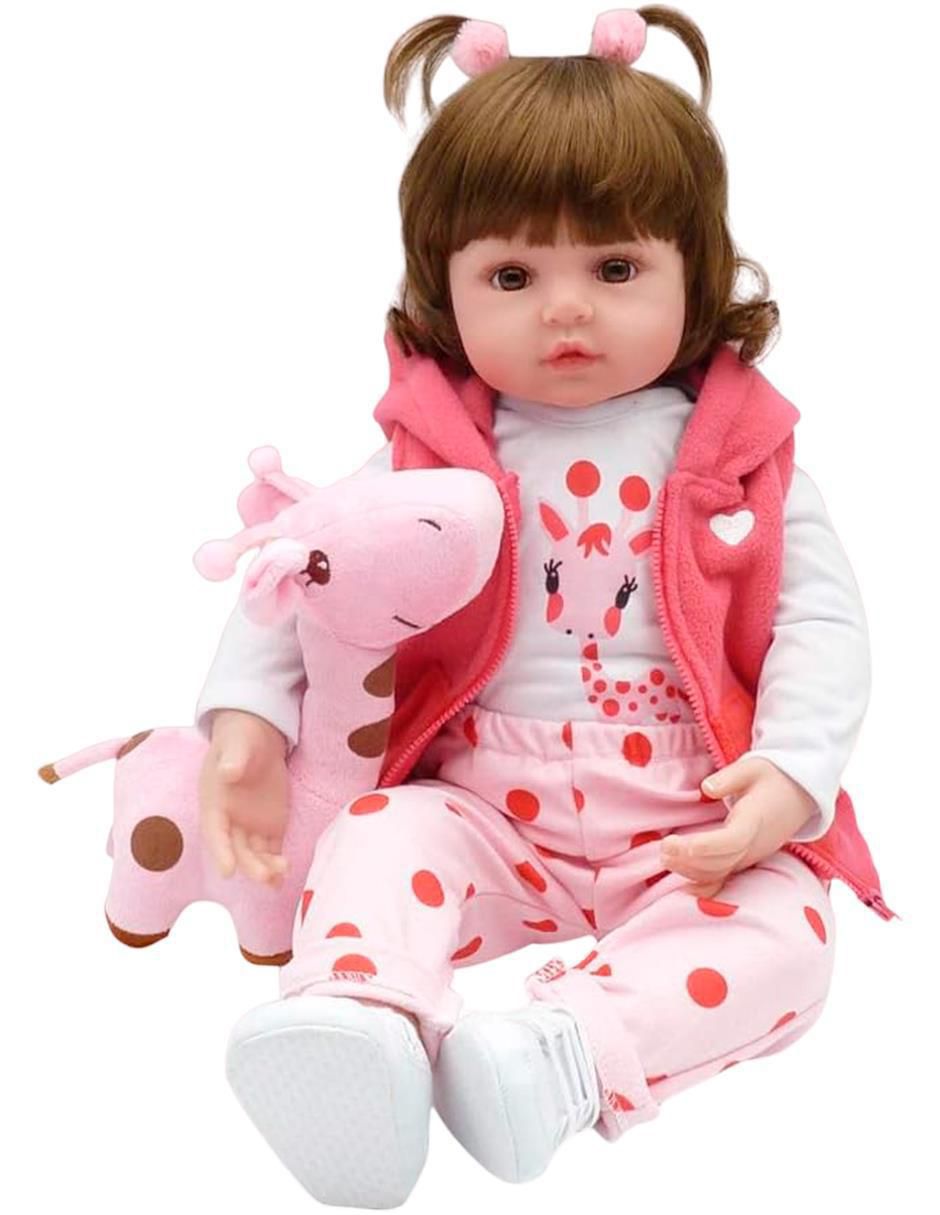 Muñeca Jirafa Articulada Movible - Image 3