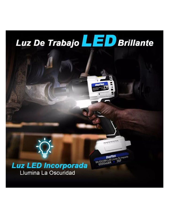 Llave de Impacto 420 N.m Mandril Doble - Image 4