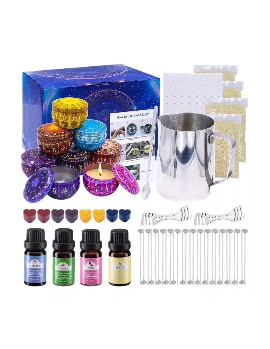 Kit de Velas Aromáticas de Cera de Soya 80 pz - Image 1