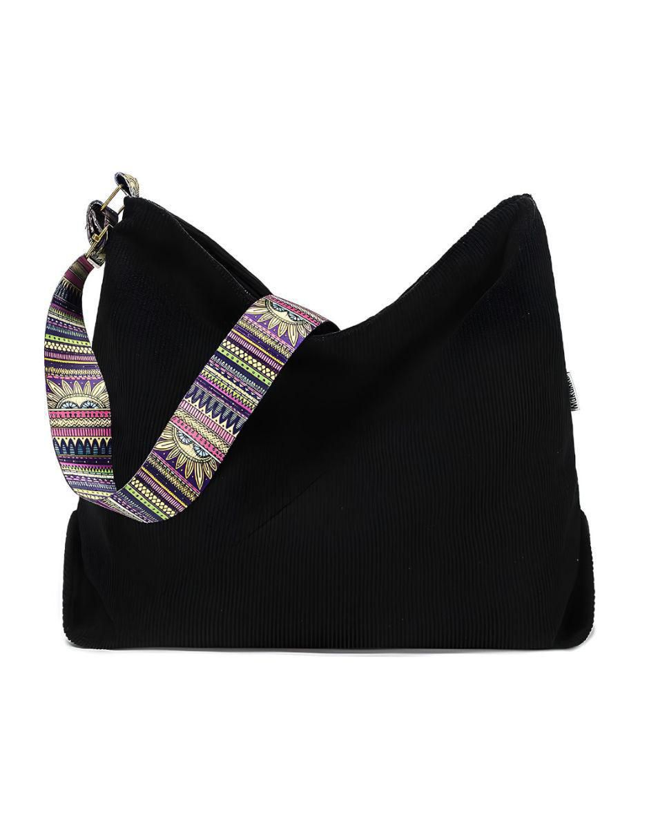 Bolsa Shoulder Pana para Mujer - Image 1