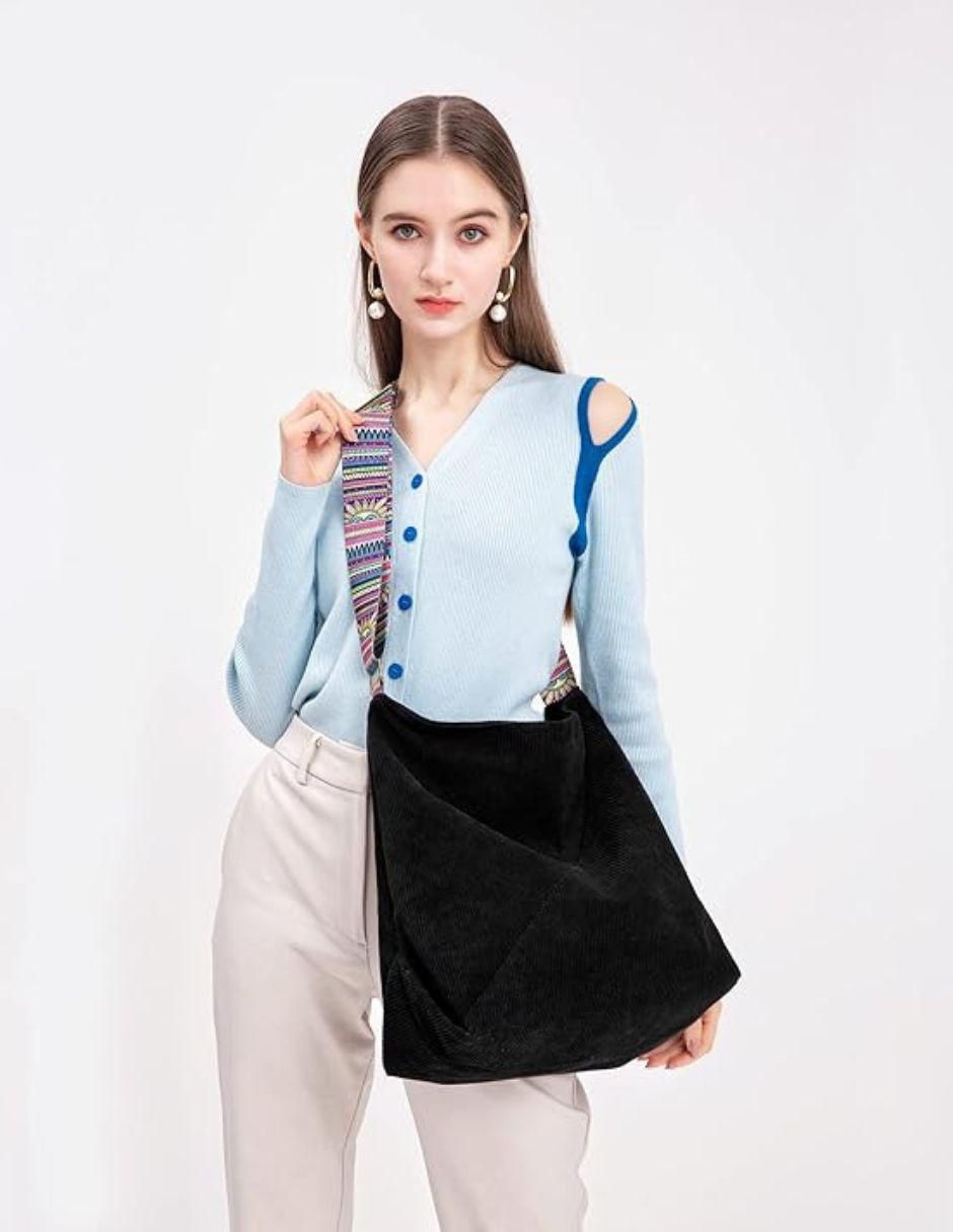 Bolsa Shoulder Pana para Mujer - Image 3