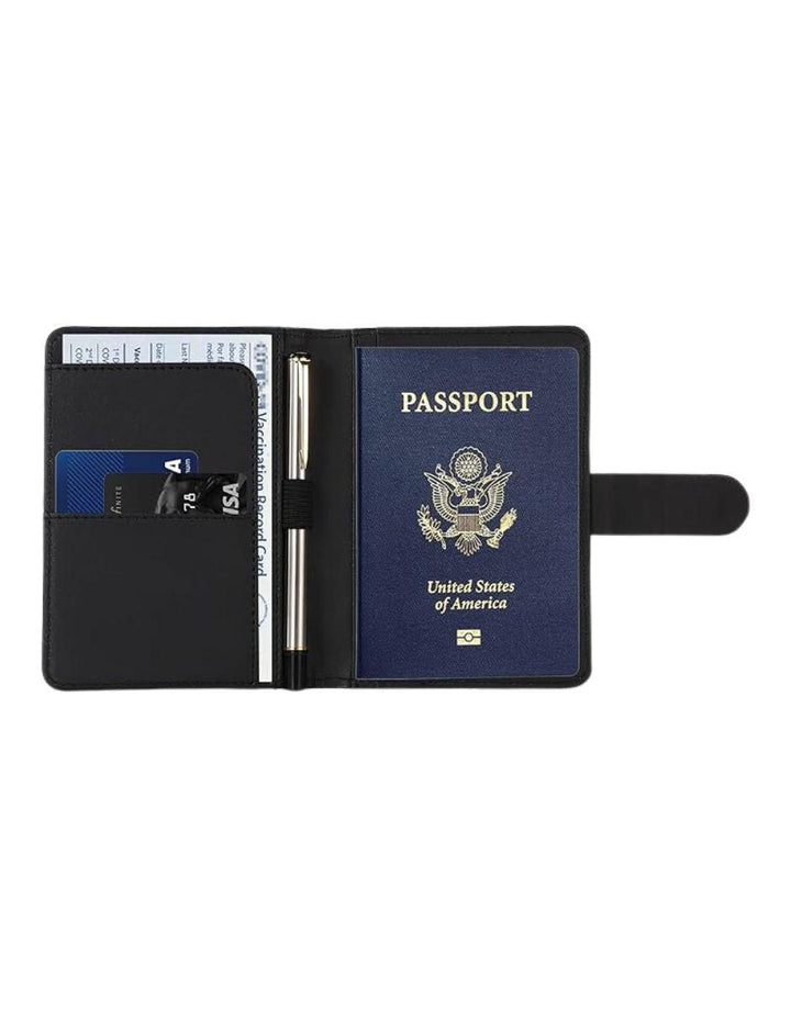 Tarjetero de Piel Sintetica para Pasaporte y Documentos - Image 2