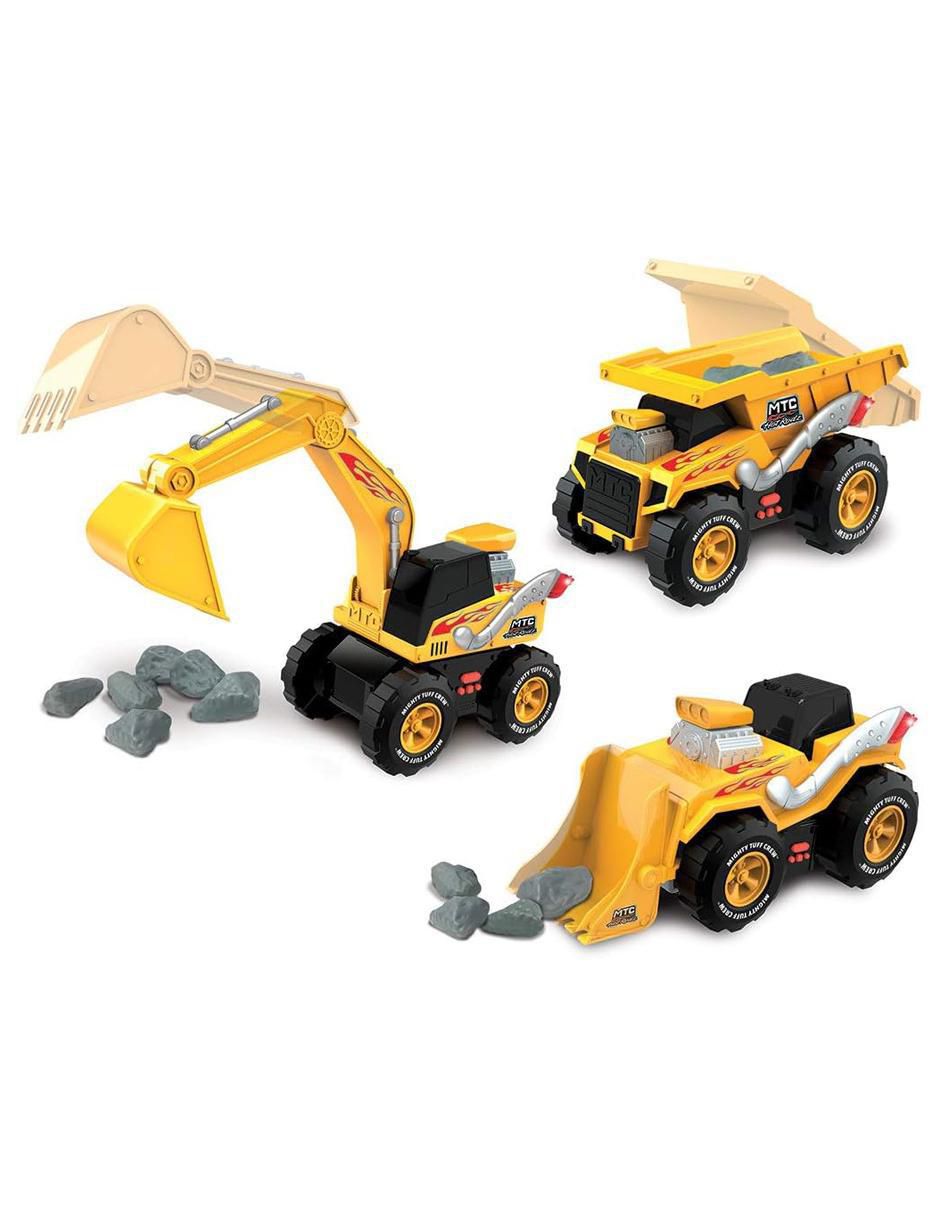 Camión de Construcción Mighty Tuff Crew con Luz - Image 1