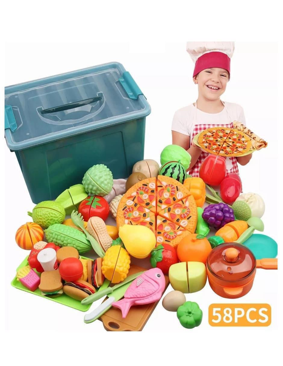 Juego de Cocina para Cortar Alimentos 58 Piezas - Image 2