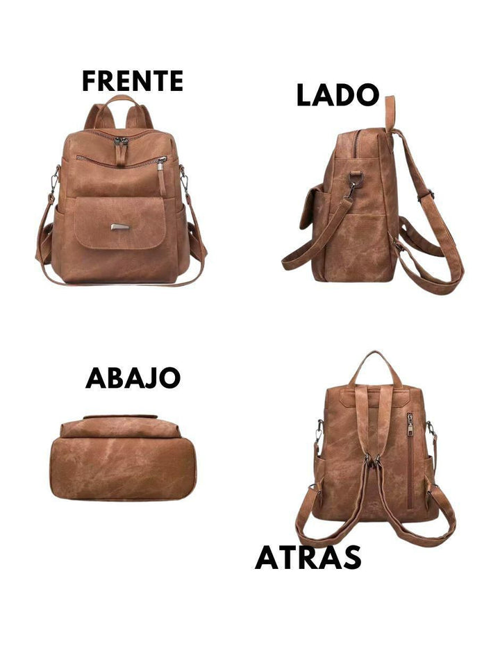 Mochila de Cuero para Mujer - Image 3