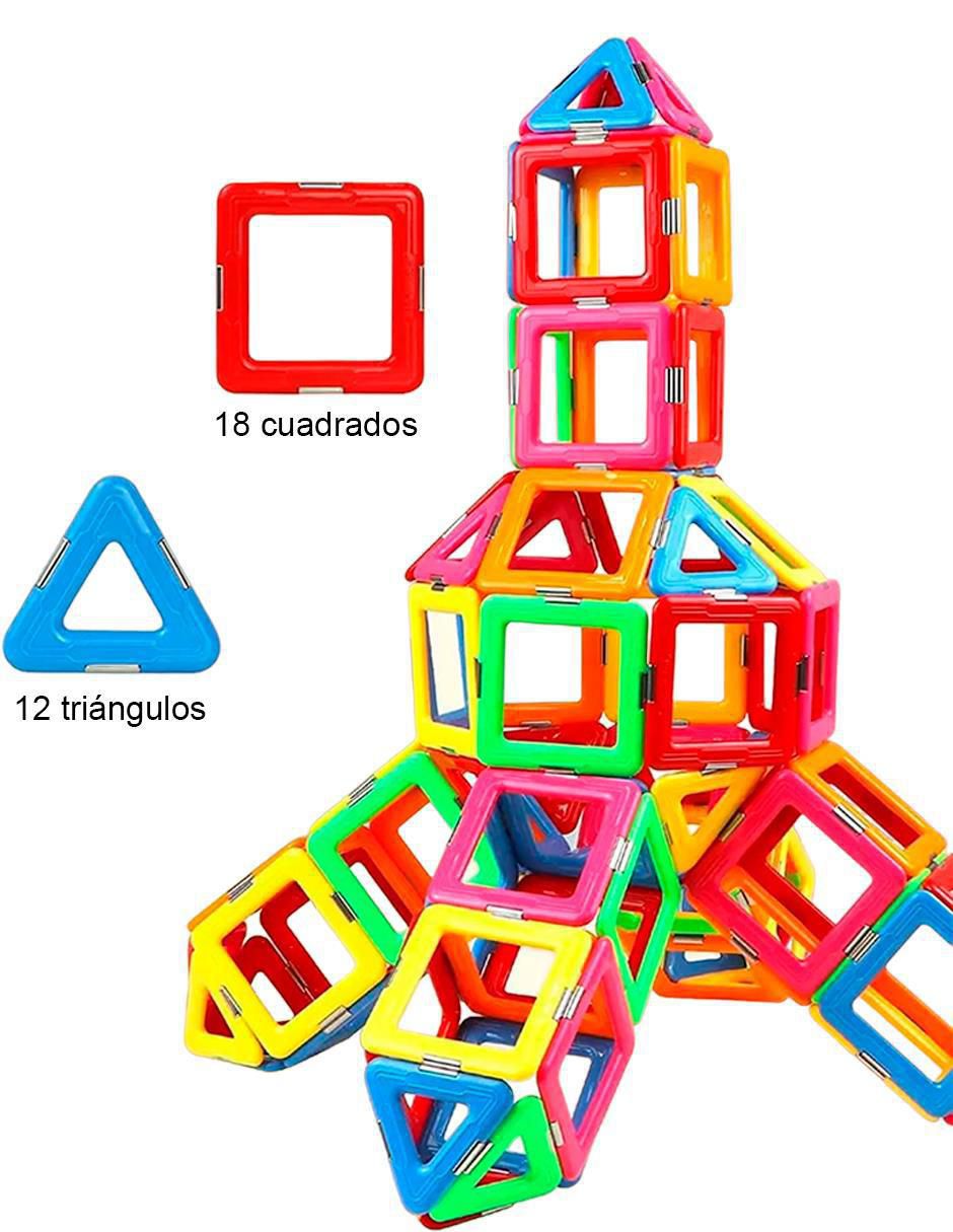 Bloques Magnéticos Educativos Preescolar 50 Piezas - Image 2