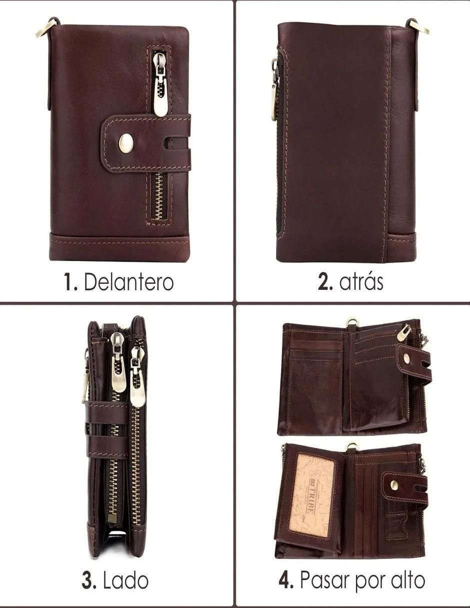 Cartera Hombre Gran Capacidad 14 Ranuras - Image 2