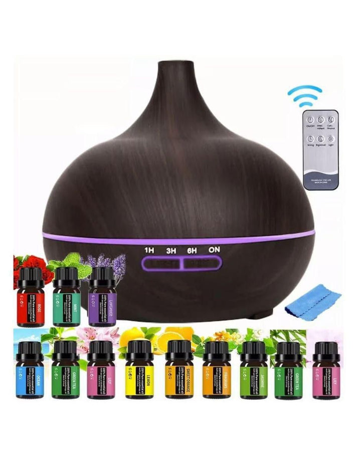 Difusor Ultrasónico 550 ml con Luces LED - Image 1