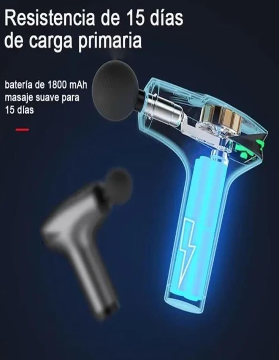 Pistola de Masaje Fascial Corporal Potente - Image 2