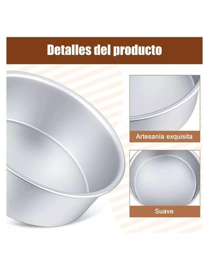 Set de Moldes para Repostería 260ml Lavavajillas - Image 1