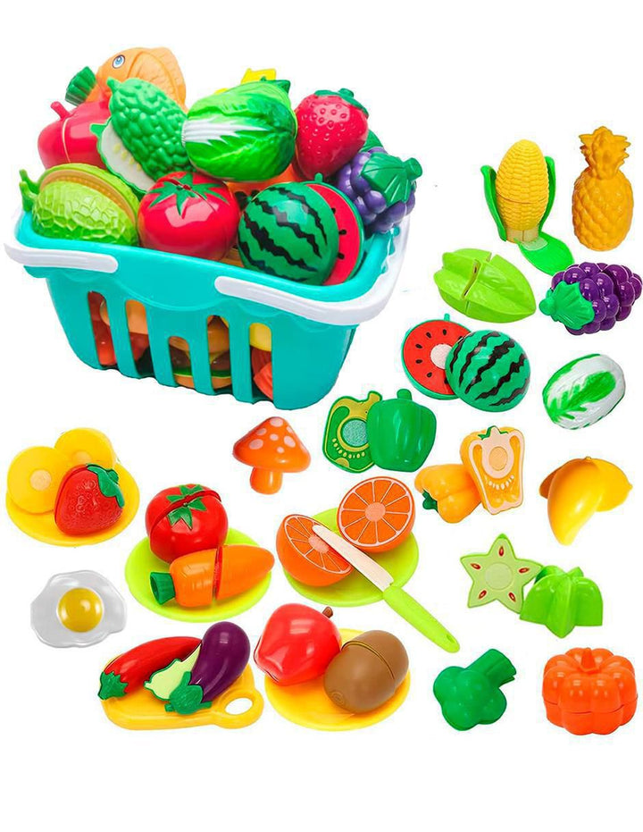 Juego de Cocina Frutas y Verduras Cortables 15 piezas - Image 1