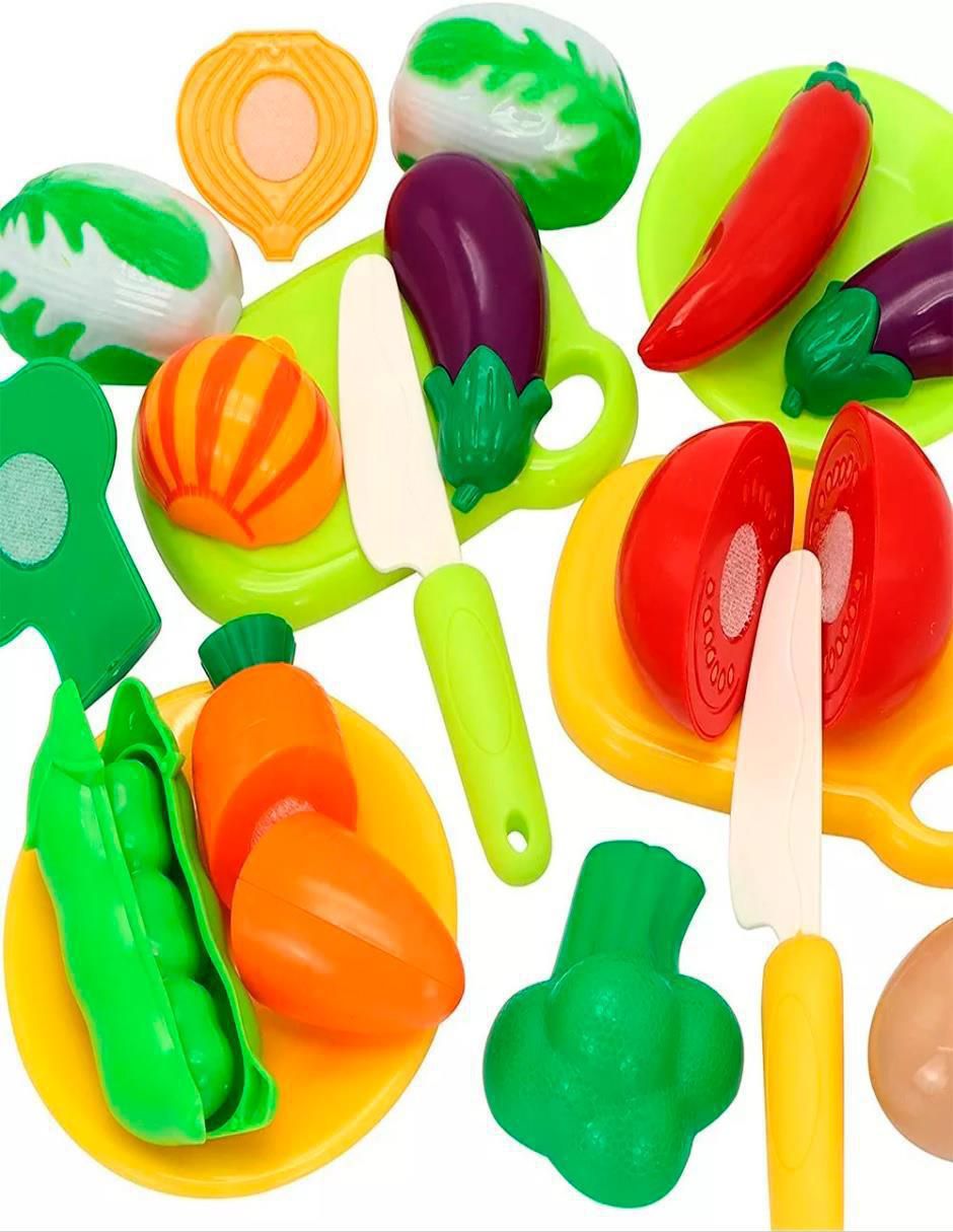 Juego de Cocina Frutas y Verduras Cortables 15 piezas - Image 3