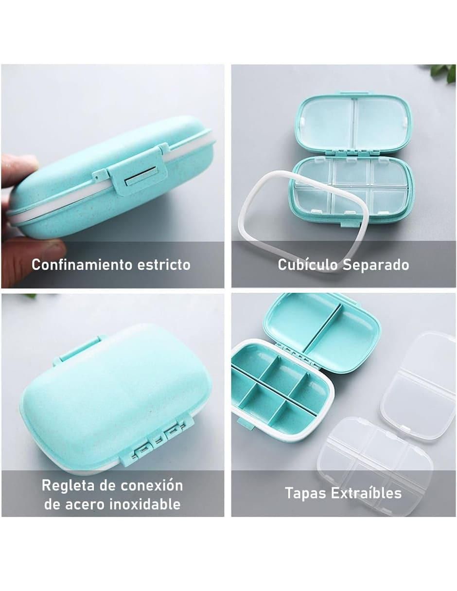 Pastillero 8 Compartimentos Ecológico Plástico - Image 1
