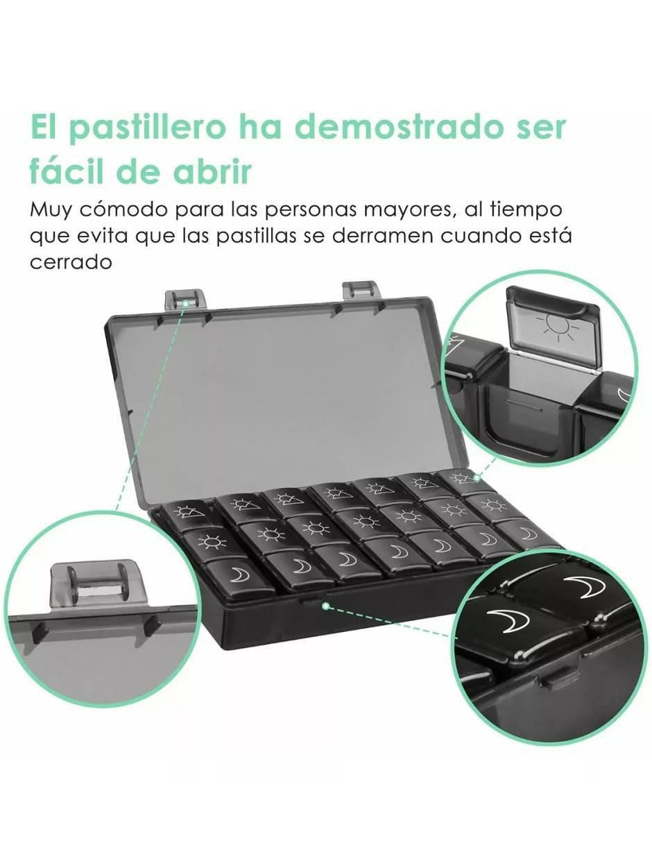 Pastillero 7 Compartimentos PP Sin BPA - Image 2