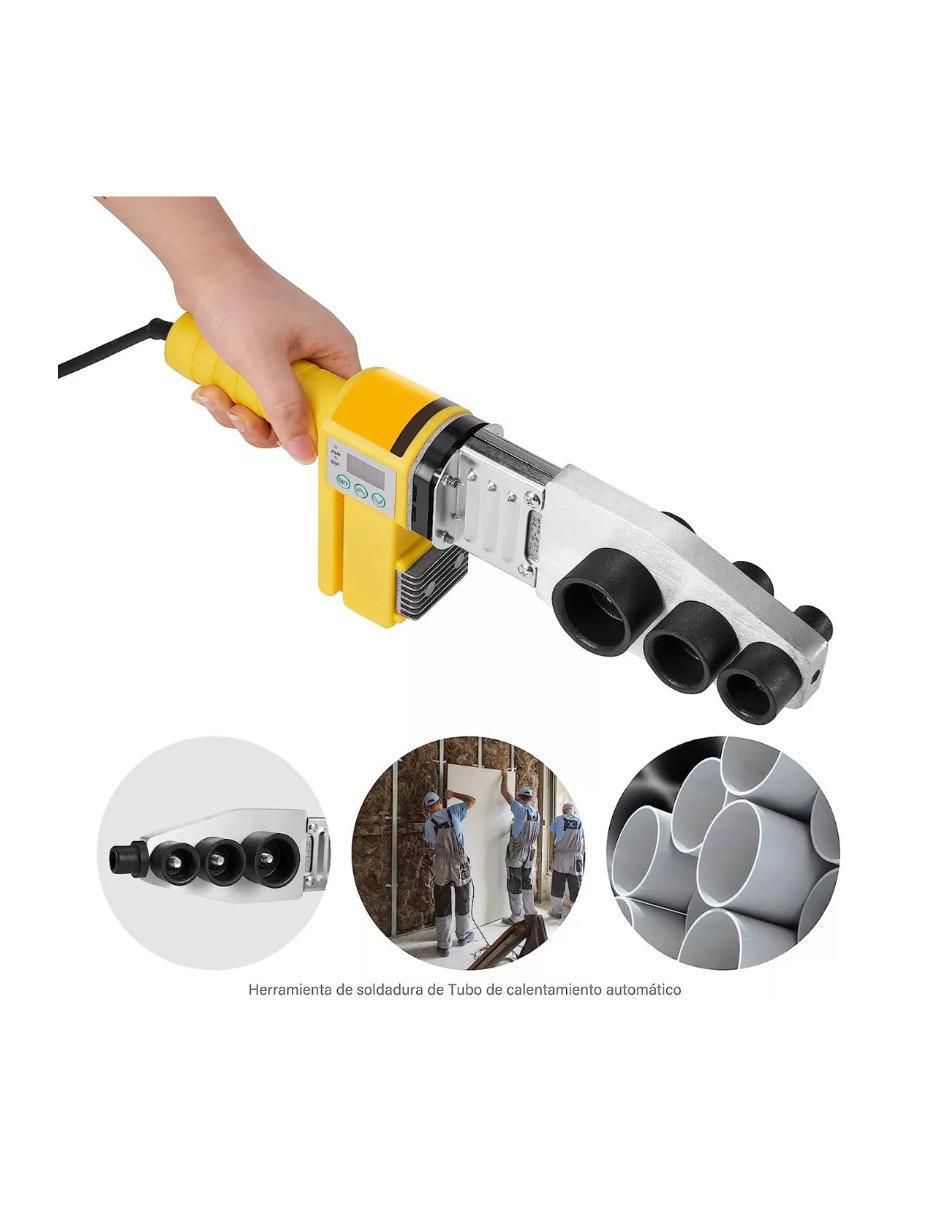 Soldadora de Tuberías PPR 1000W Regulable - Image 2
