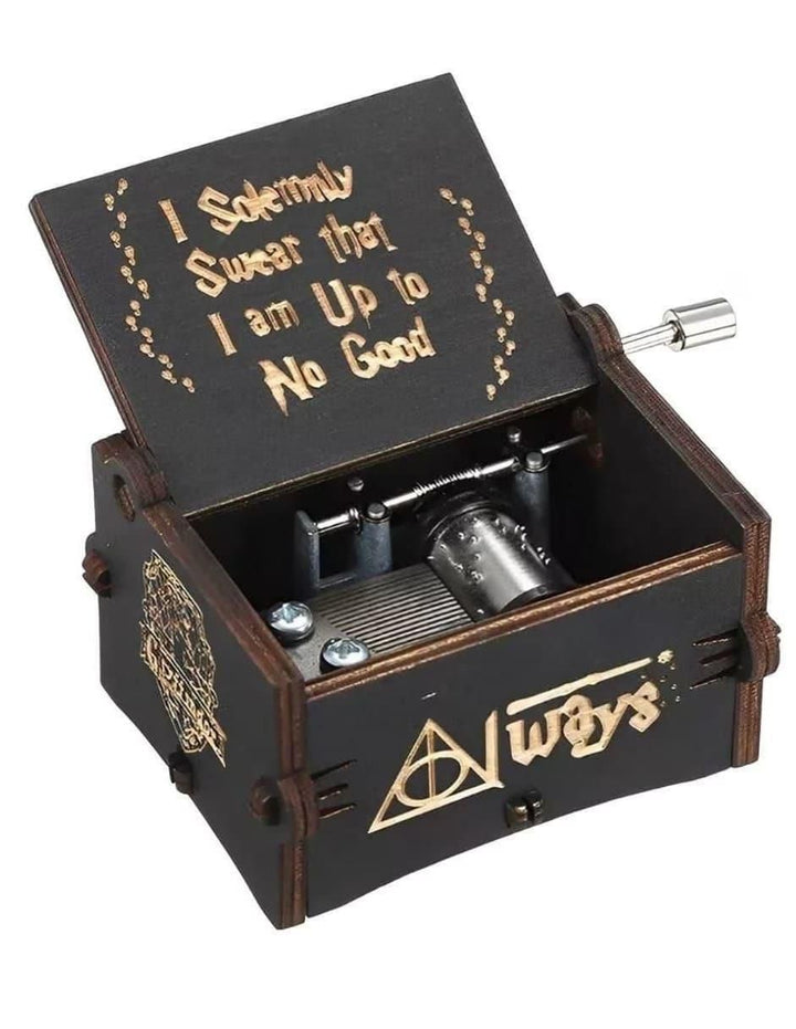 Caja Musical de Manivela con Melodía Clásica - Image 1